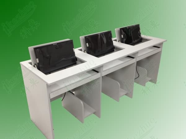 翻轉(zhuǎn)電腦桌，學(xué)校電腦桌，學(xué)生電腦桌